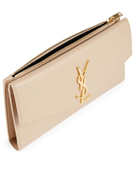 cartera ysl beige|SAINT LAURENT Wallets and Cardholders for Women .